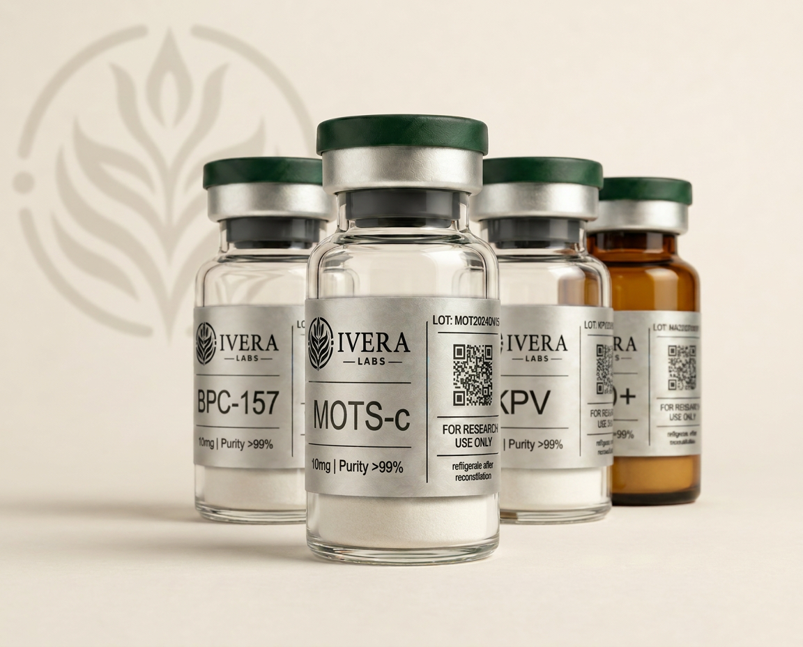Ivera Labs research product vials
